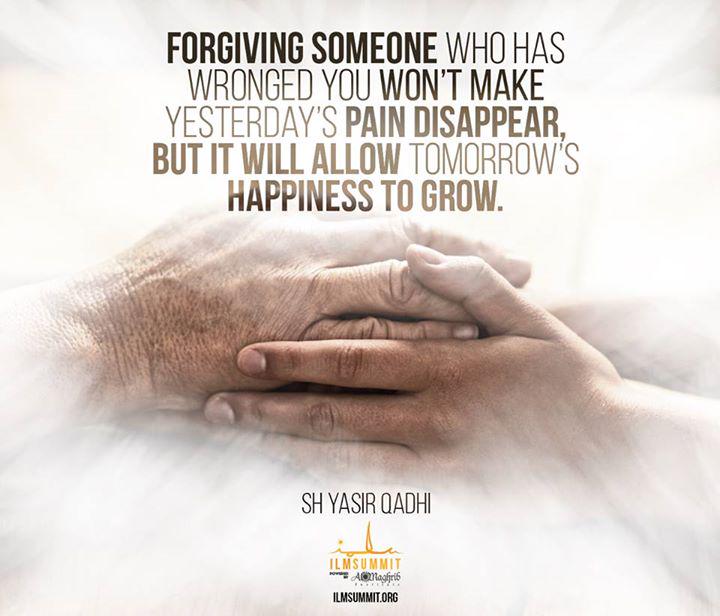 Forgiveness won't make pain disappear. But, it will allow happiness to grow. ilmsummit.org