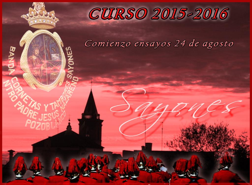 Ya tenemos fecha al inicio del próximo curso 2015/2016.  Será el Lunes 24 de Agosto