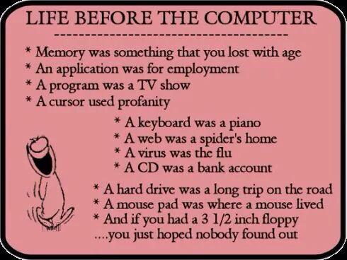 nat866's tweet image. Life as we used to know it #beforecomputers