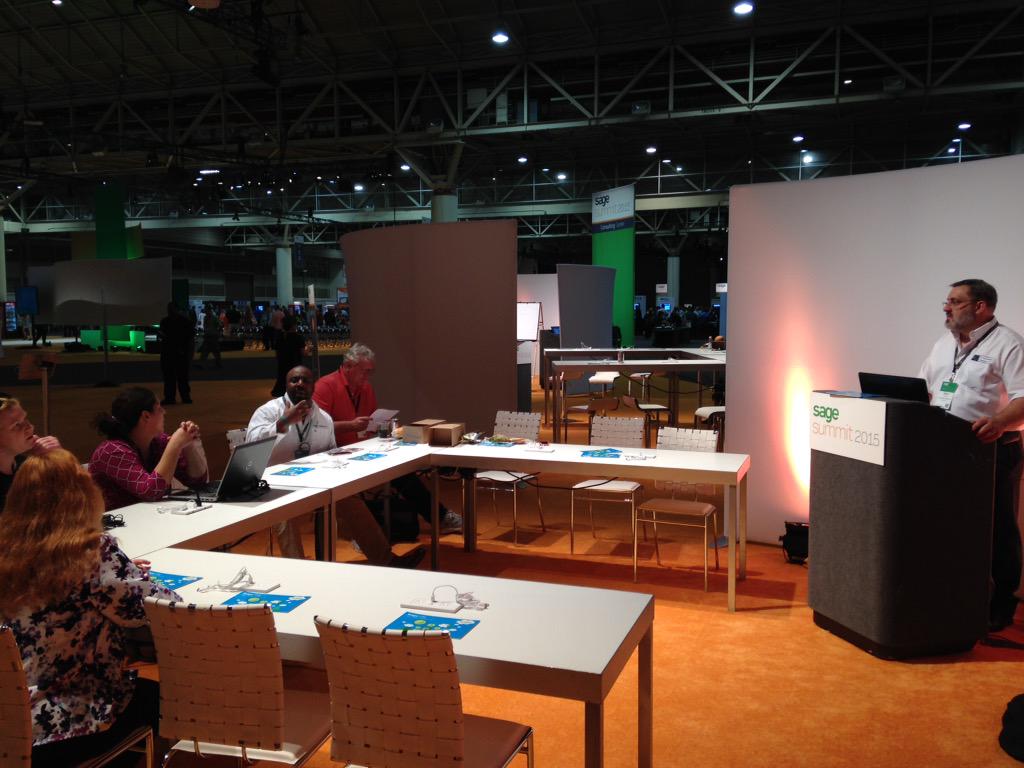 Sage_Summit's tweet image. Engage in real conversations in the #SageCityLive area all day at #SageSummit