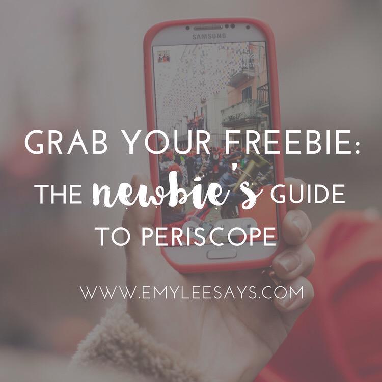 "#Periscope + Twitter are the greatest power couple since Jay Z + <a href="/Beyonce/">BEYONCÉ</a>" emyleesays.com/blog/periscope… #socialmedia