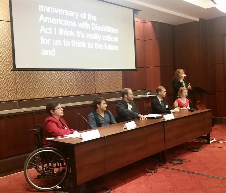 NCDgov's tweet photo. Discussing the future of Social Security disability in the 21st Century. #SSDINCD http://t.co/Y7EM98BIJ1