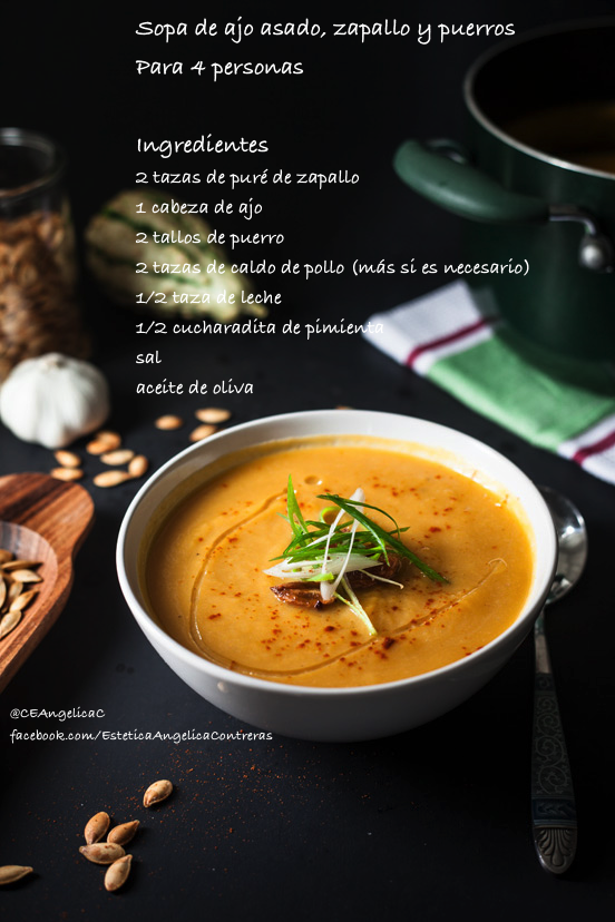 CEAngelicaC's tweet photo. #Receta para pasar este frío!!! ⛄️
#Sopa de ajo, zapallo y puerros 
Ya sabes si te gustó RT!
 http://t.co/aFDAlz2Nbj http://t.co/3iDuxhicIB