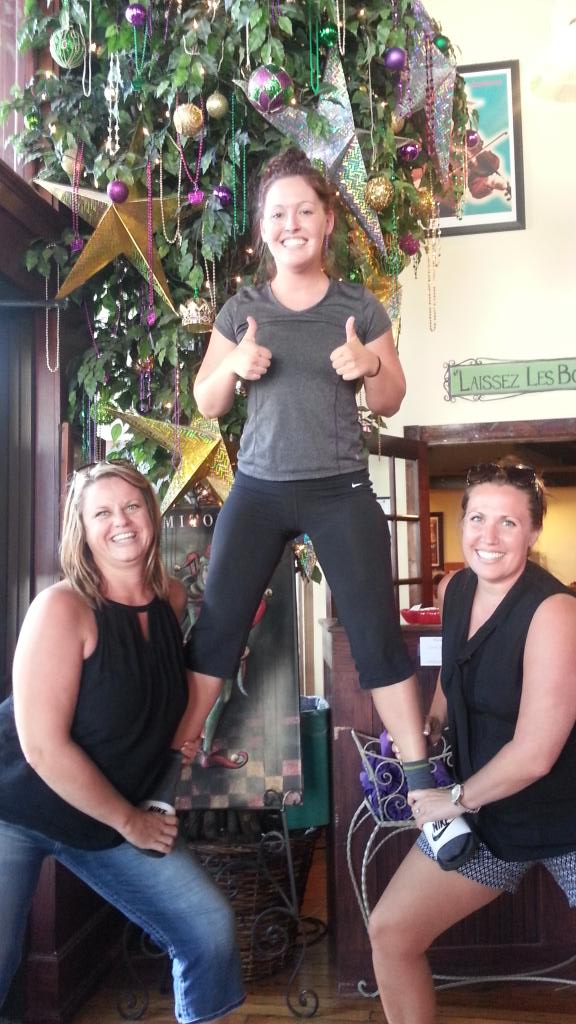 susan_martens's tweet image. Writing groups from #plwpsi15 wrap up an  amazing summer by celebrating at Boudreaux's @theplwp