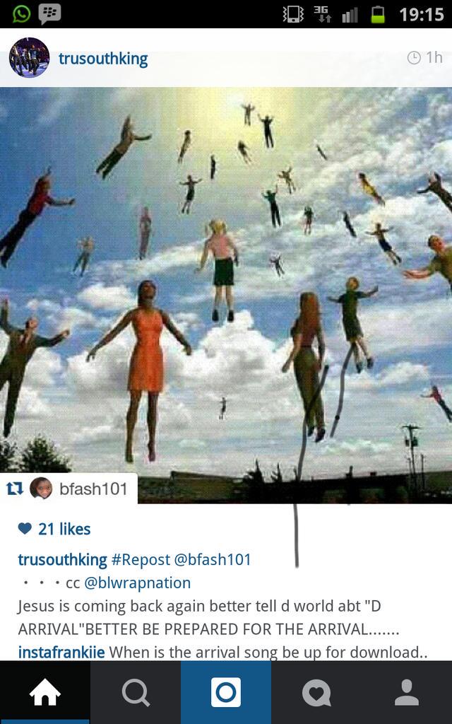 Lungileerichboy's tweet photo. Jesus is coming back again http://t.co/oY4uBe0uKz