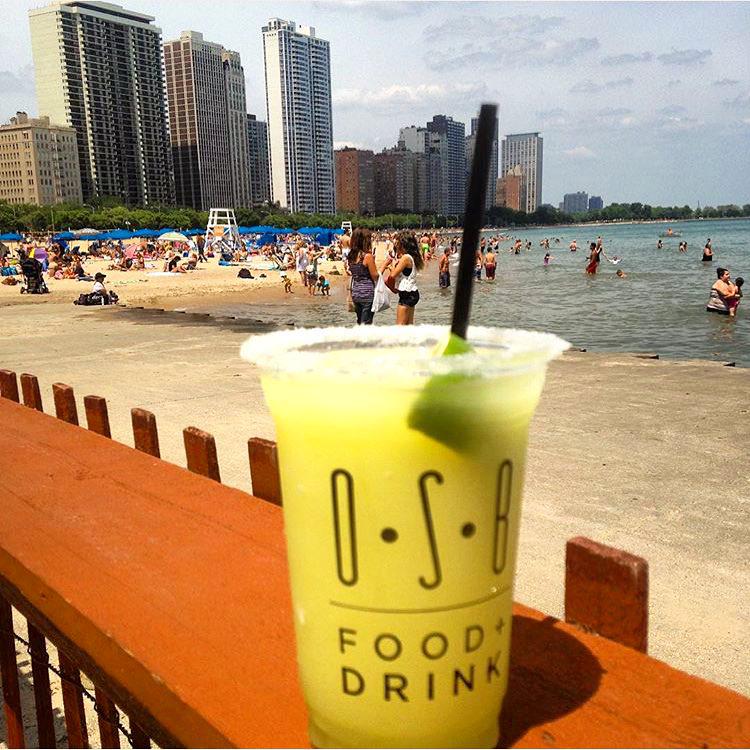 Hot summer days in Chicago call for Margaritas and beaching! #OakStreetBeach #SummerTimeChi #ChicagoBeach
