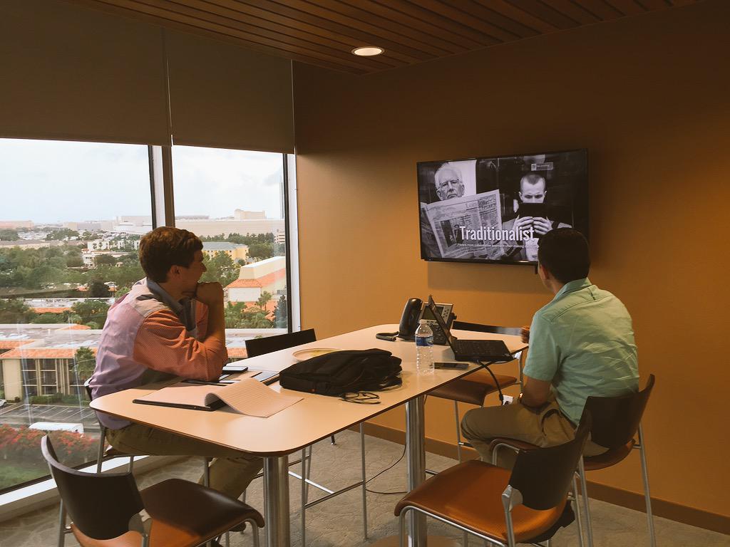 HRGuyMike's tweet photo. @wynvo Wynterns Juan and Spencer prepping for their 2015 #Wyntern Case Study! #futureleadersatwork #work4wyn http://t.co/maVZY0Gp62