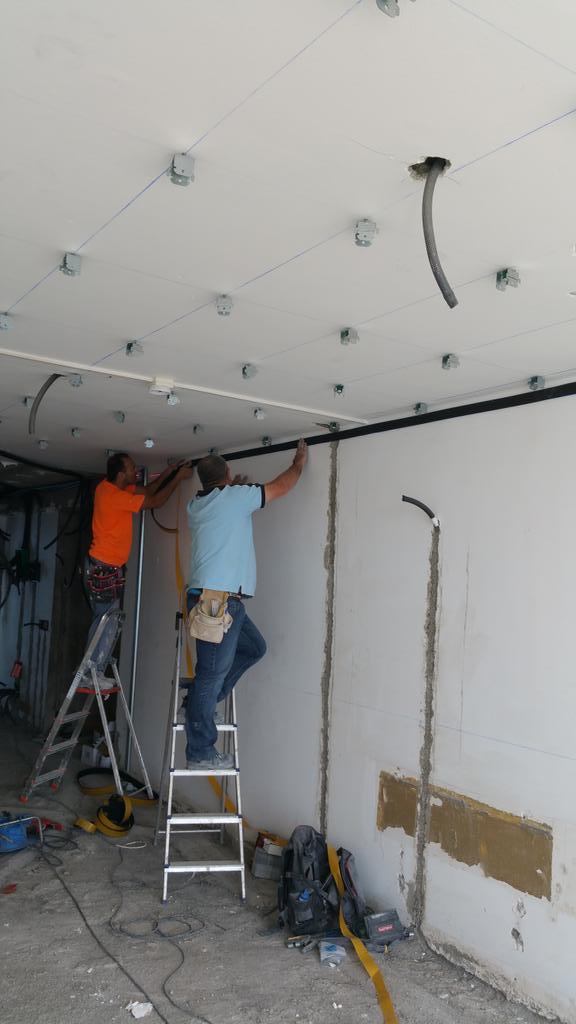 Aisladores's tweet image. Tratamiento de habitación piloto en Hotel Fariones de Lanzarote