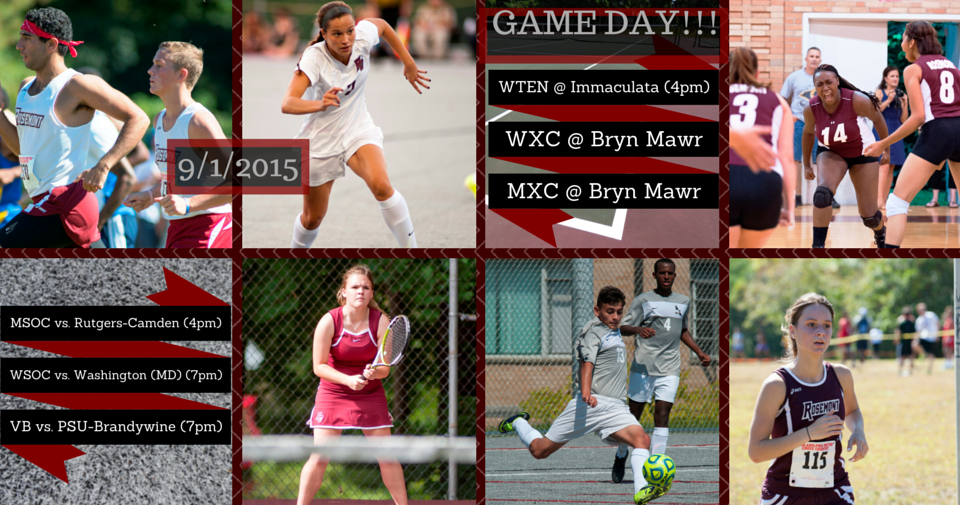 RosemontRavens's tweet photo. GAME DAY! All Fall teams are in action today! #RCRavens #RCXC #RCMS #RCWS #RCWT #RCVB http://t.co/wULRAz417O