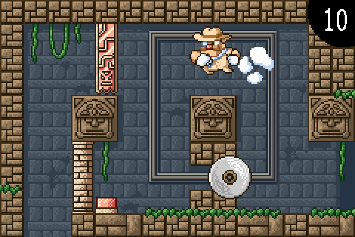 AdventIslands's tweet photo. You can now play Duke Dashington at @itchio! http://t.co/G6zYyktM6b #gamedev #pixelart http://t.co/TGcR4hDyzP
