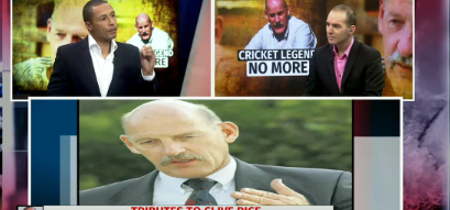 DripDripSplash1's tweet photo. We talk about fallen cricket legend Clive rice on #DStv405 #ANN7Prime  #RipCliveRice http://t.co/yfemNEgSDq