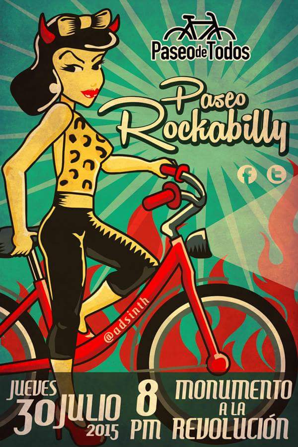 RODADA 30/07 BiciBus <a href="/PaseodeTodos/">Paseo de Todos</a>  la cita 19 hrs salimos 1930 hrs puntuales #Rockabilly No Faltes!!!!!!!!