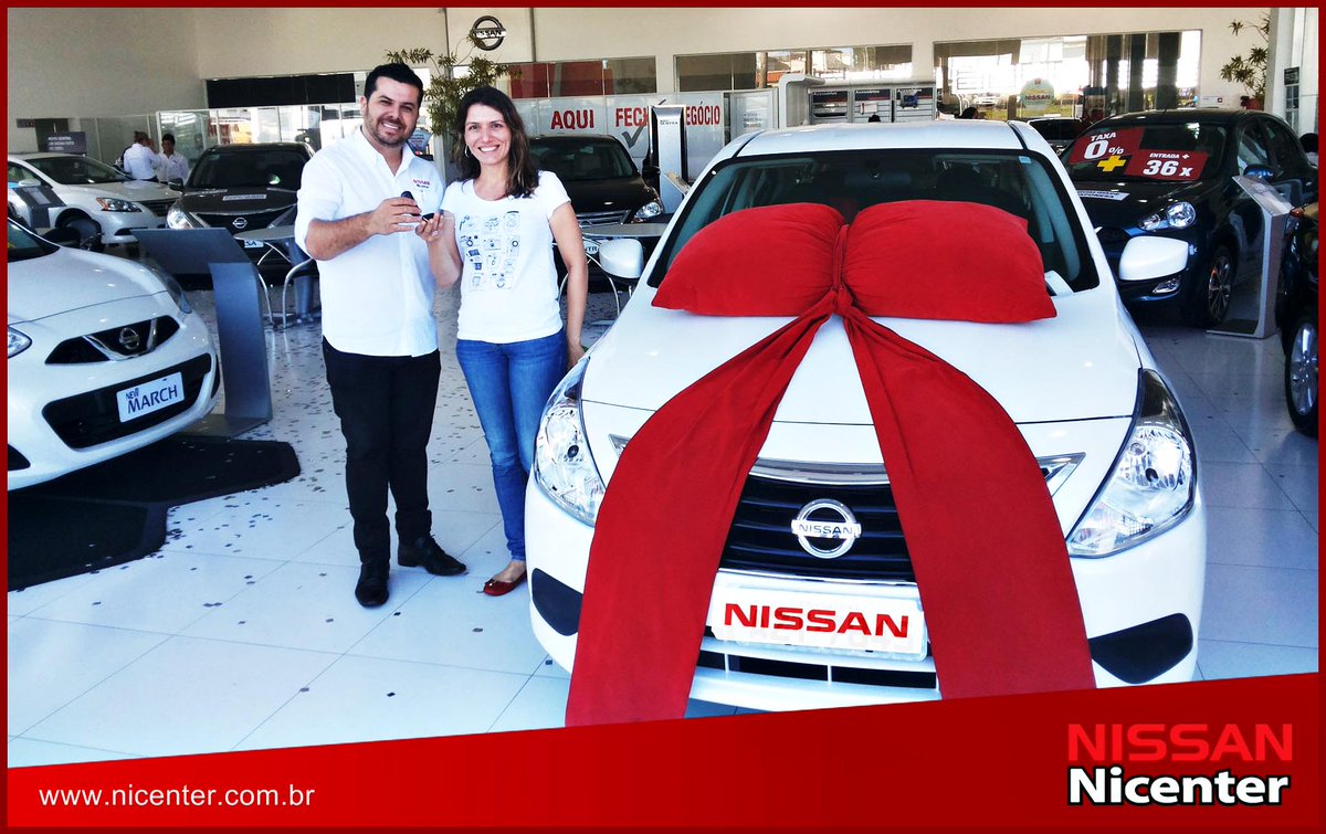 Nissan_Nicenter's tweet photo. Mais um sonho realizado!! Parabéns Sra. Luciana Tempesta Romano! #AgoraeNissan #Quemseatreve #VaiAlem :) http://t.co/dQc1bJ5kHa