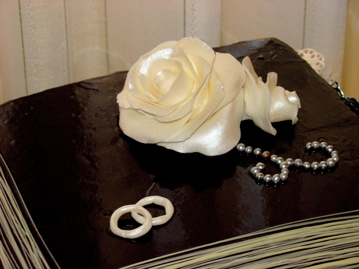 Dancer_cakes's tweet photo. Dos tartas iguales para dos aniversarios de 25 Años de casados! :) http://t.co/h1cgxvkuru