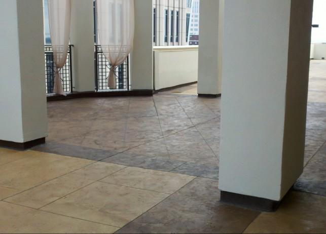 advanced_surfac's tweet photo. Uptown Charlotte rooftop in hand troweled slate concrete. How did we get this look? http://t.co/HpbovNuFtW http://t.co/ejs4ESkvAp