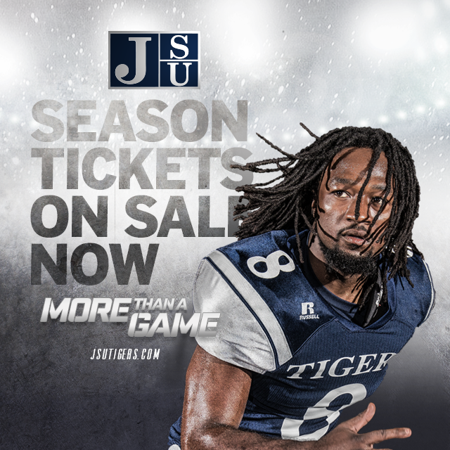 JacksonStateU's tweet photo. Only a few days left to take advantage of the @JStateTigers' early bird special! Get your tickets! #JSUMoreThanAGame http://t.co/ZxESykmrDf
