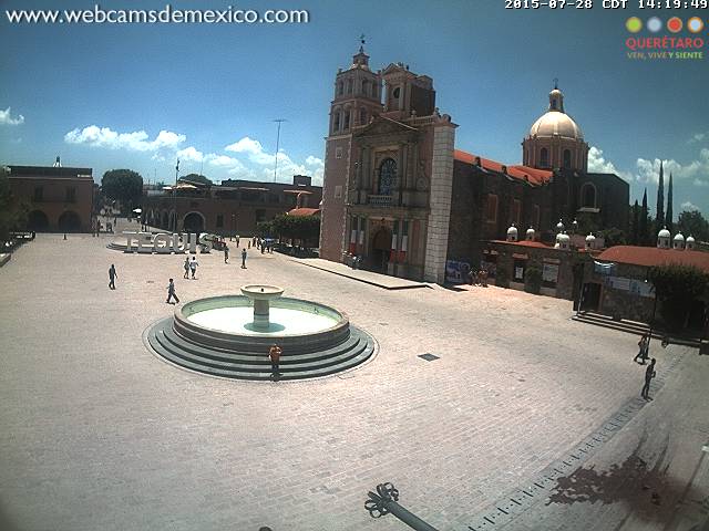 webcamsdemexico's tweet image. Así la tarde en Tequisquiapan #Querétaro Cielo despejado.