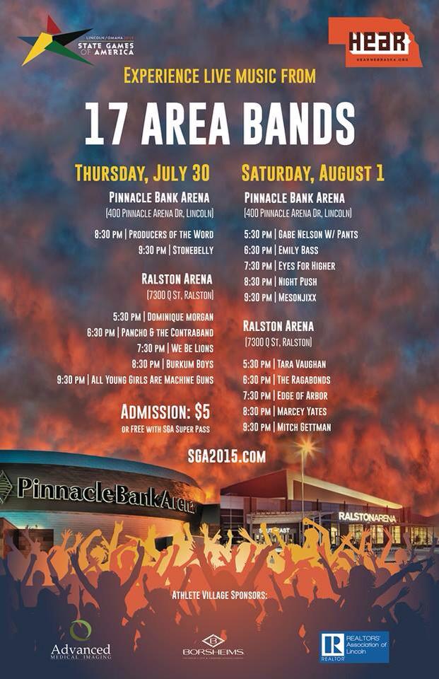GNwithPANTS's tweet photo. This Saturday we will perform @ Pinnacle Bank Arena 5:30pm for the State Games of America!! Come get your PANTS on!!! http://t.co/MTVTfwl3D8