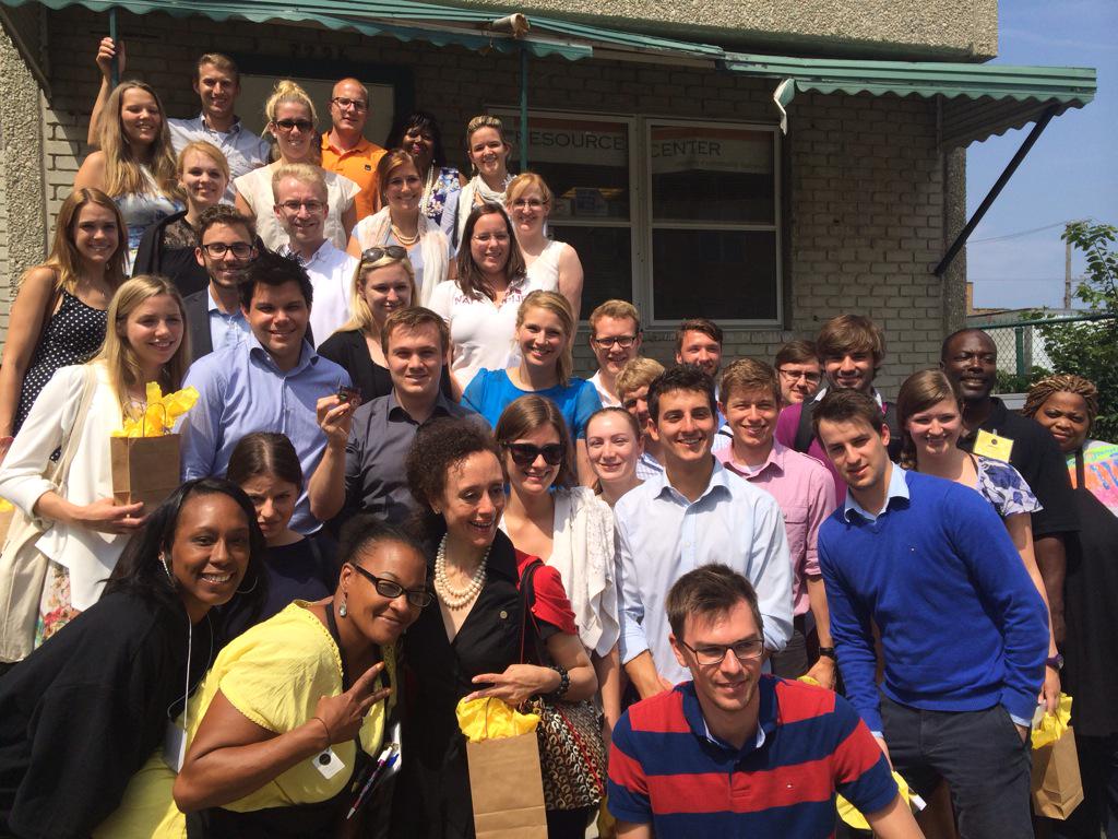 Generalspeaks's tweet photo. @KendallCollege @JohnMFrech @ChocolateUplift @BiTS_Hochschule amazing day @beelovestore great students #venturebits http://t.co/5FvvzQkzPM