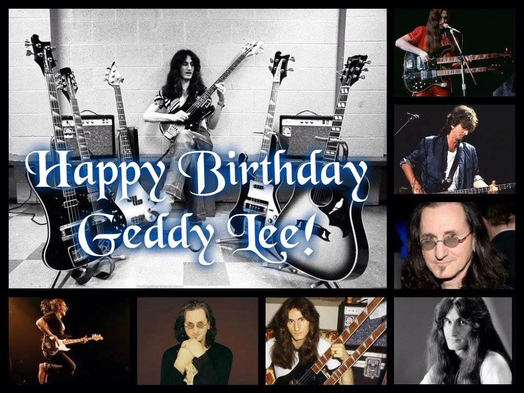 Happy birthday Geddy Lee!... 