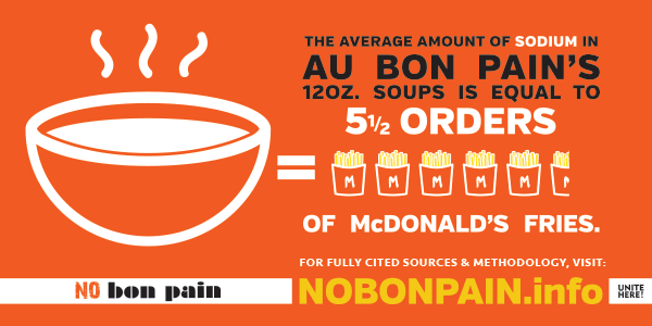 RealFoodandJobs's tweet photo. @foodchainworker We compared @AuBonPain nutrition menu to those of McD’s &amp; BK. Pls share? http://t.co/6UntgqqXGg http://t.co/RqSSsKD4l1