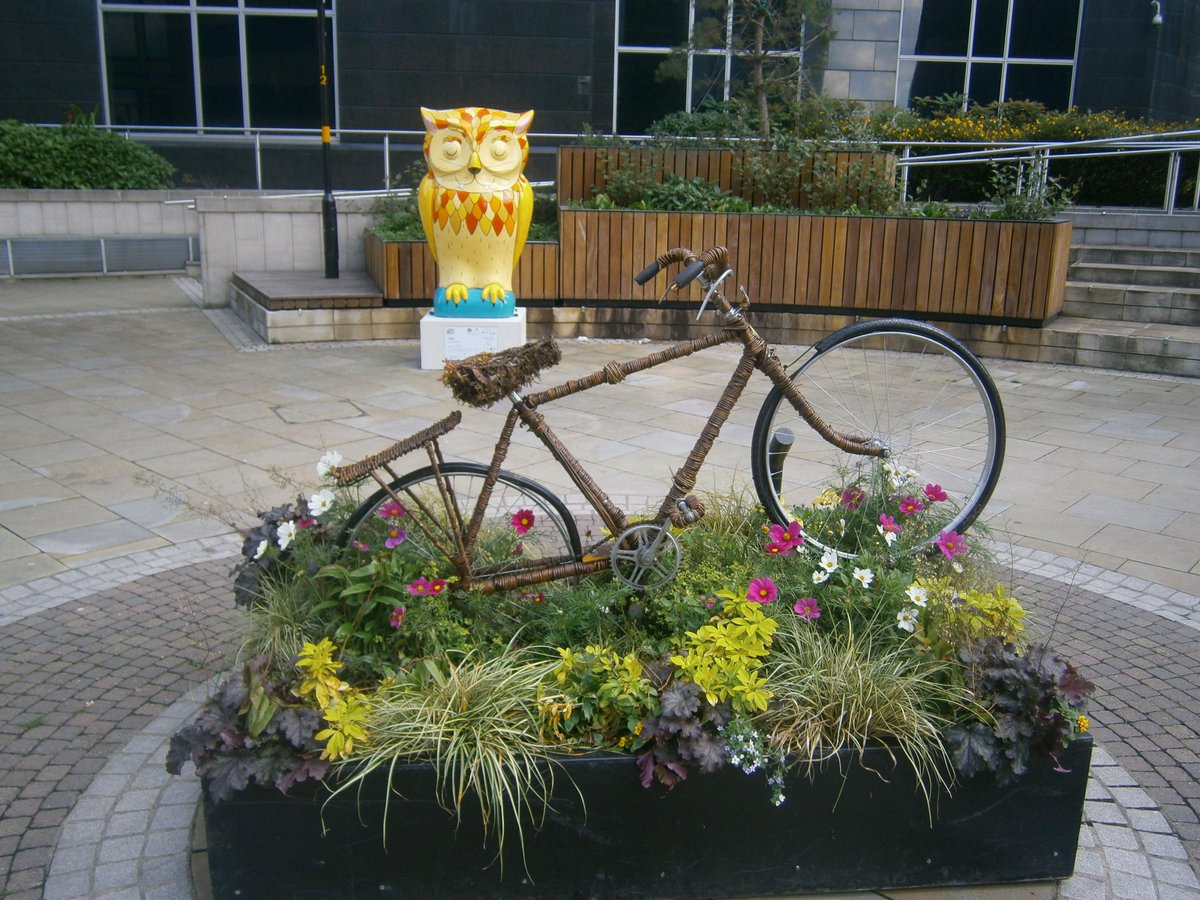 tracep1936's tweet photo. Leo and his new bike. :-) @thebighoot2015 @birminghambloom @ColmoreBID @100DaysOfBrum #thebighoot2015 #100DaysOfBrum http://t.co/DyuC5JPZwa