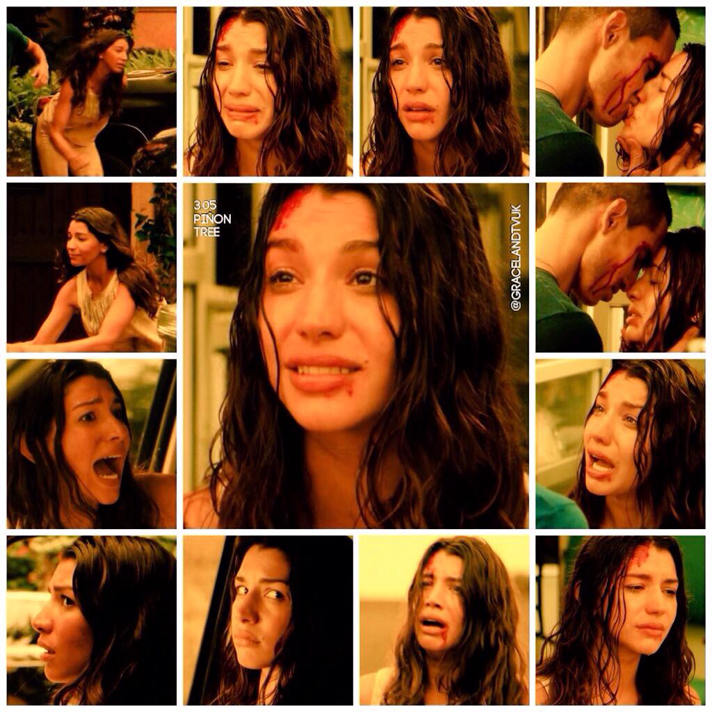 GracelandTVUK's tweet photo. Snapshots from #GracelandTV 3.05 Piñon Tree #LuciaSolano @JGHyder #GLTree http://t.co/V27k4kwWps