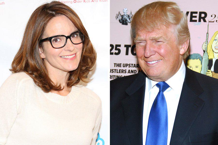 VanityFair's tweet image. Tina Fey says Trump’s presidential run is “great for comedy!” vnty.fr/1JPSJXb