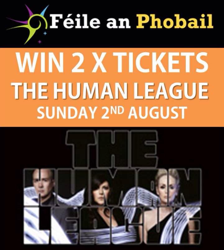 KCbelfast's tweet image. RT &amp;amp; follow us to #WIN TWO FREE TICKETS to see The Human League &amp;amp; Marc Almond @FeileBelfast #feile2015 #competition