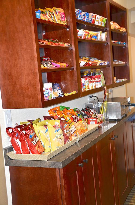 Looking for a late night snack?  Our convenience store is open 24/7, 365.