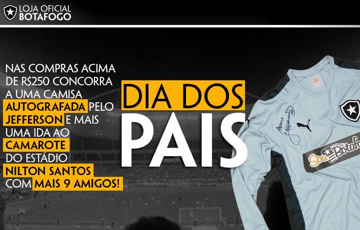 loja_botafogo's tweet photo. Camarote da #LojaOficialBotafogo aqui no Niltão! Aproveite a promoção do DIA DOS PAIS e aguarde as outras! http://t.co/wJ0ObriqQL