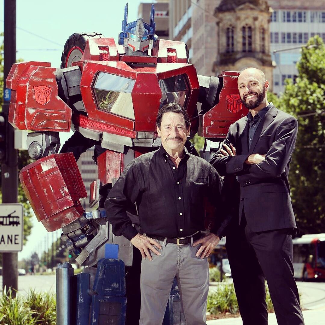A Prime day indeed! Happy birthday to the great Peter Cullen, the original Optimus Prime!  