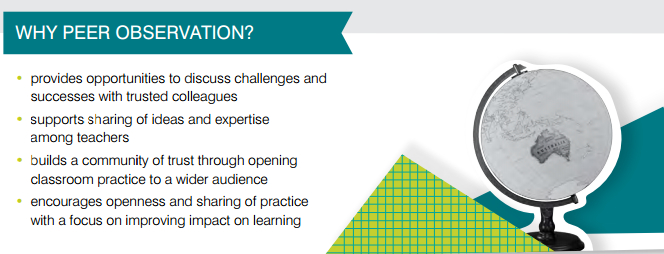 aitsl's tweet photo. Why choose Peer Observation? For more info, click here: http://t.co/nSLgSSO3Jk #edchat #aussieed #ProfGrowth http://t.co/ys8KCMglUz