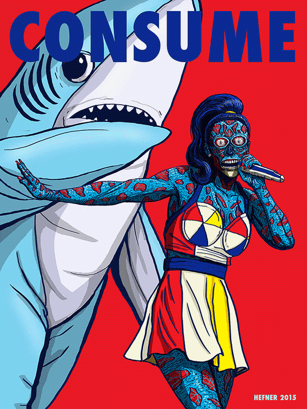 AbbyMartin's tweet photo. From @HillaryClinton to the Royal Baby, @HalHefner brings John Carpenter's They Live up to date w Consume 2015 series http://t.co/SHOn1a0Duq
