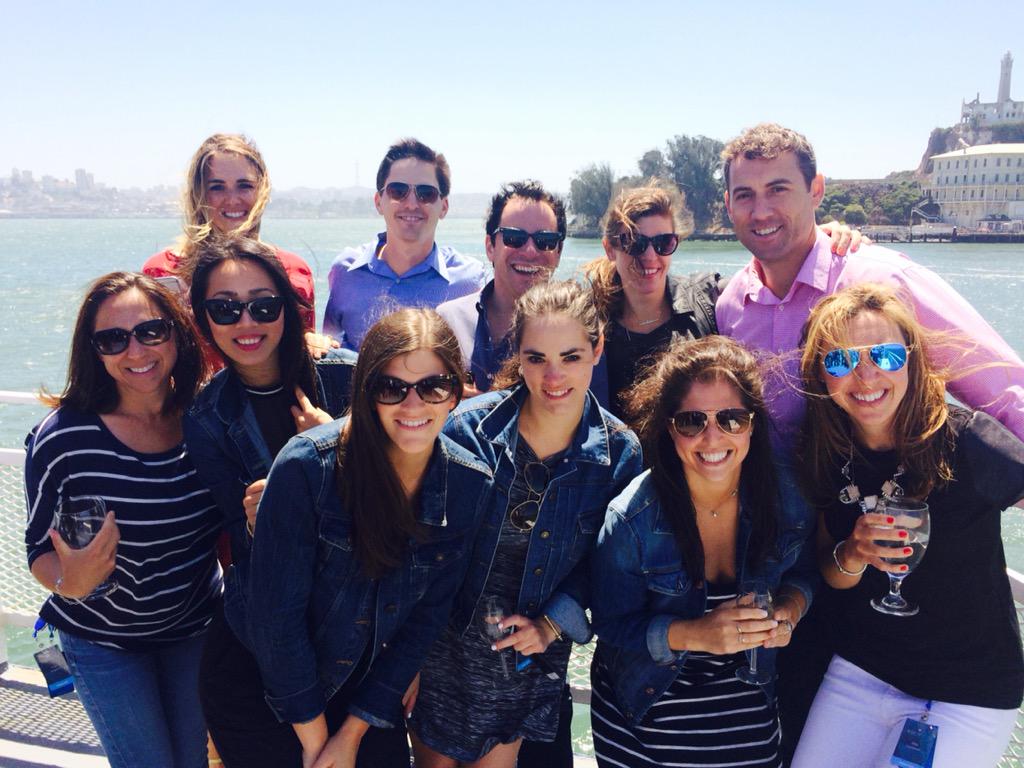 SydKLION's tweet photo. Sailing past @AlcatrazIsland with my #finmates #finservlove @BEYONDGSC #Beyond2015 http://t.co/9phOpnl5ER