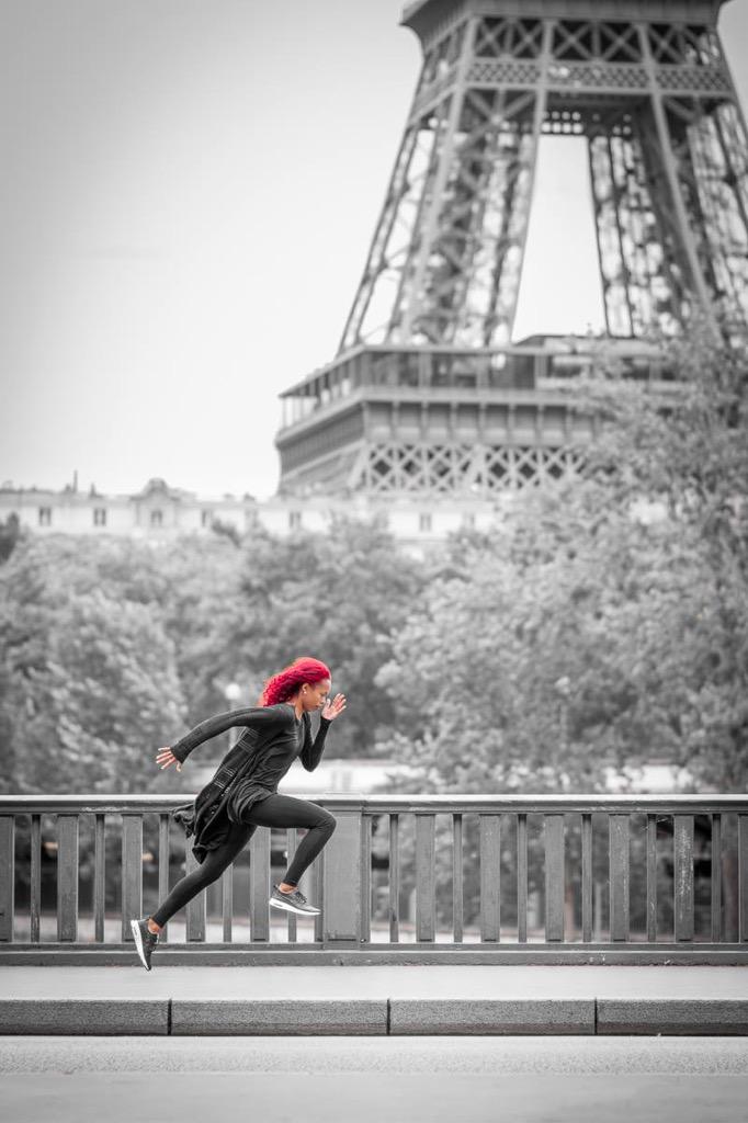 MunaLee's tweet photo. #ThePhoenix #RunningInParis shot by Arno Waser. http://t.co/KdNIT2thV6
