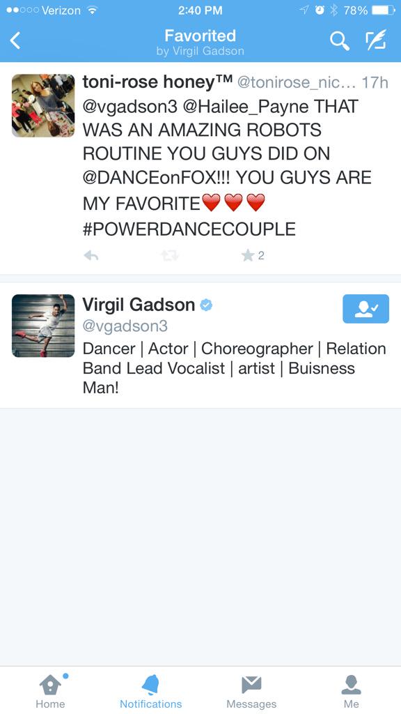 millerteevee's tweet image. First it was Hailee, now the real @vgadson3 liked MY tweet ❤️🙌🏼 #teamvirgil &amp;amp; yes #RobotGoals is definitely a thing
