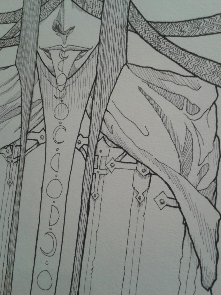 hajamielle's tweet photo. The lineart for #Elvenpath is ready! Next... colors.. hrrrrr.... http://t.co/XZhaaHfKaO