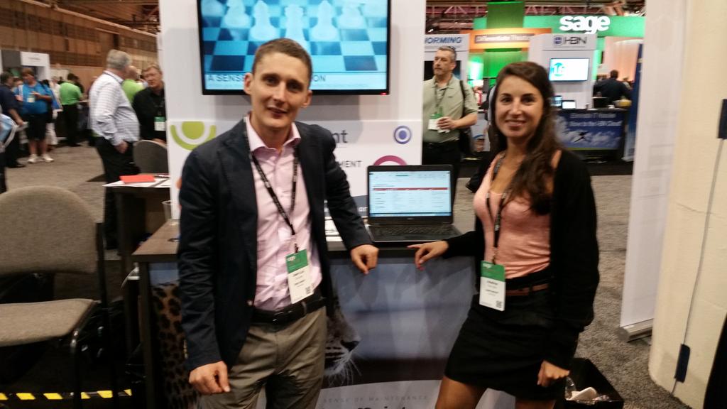 APerrudin's tweet photo. Dear partners: Come on visit our booth #655 @dimomaint  with @jeanlucsanjose at @Sage_Summit http://t.co/oqh5KFWaNi