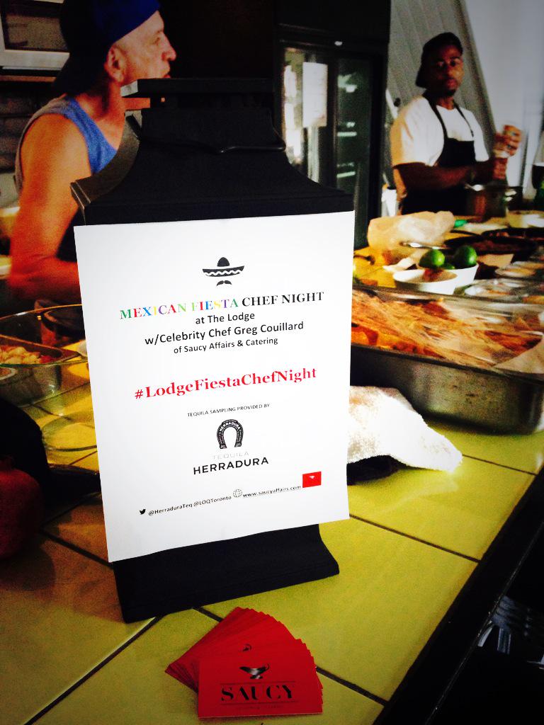 EventsMode's tweet image. Very excited for  @LOQToronto w/@HerraduraTeq w/#celeb #chef #GregCouillard @saucy_affairs #lodgefiestachefnight