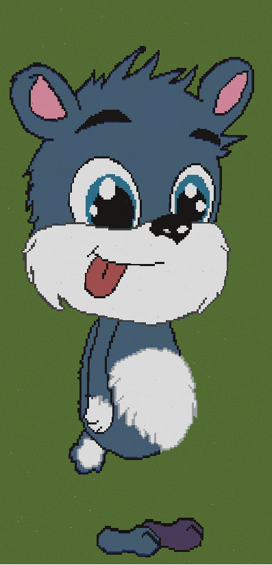 ButteredMustard's tweet photo. ┌(��⌣˘)ʃ After two days of making this on Minecraft, I'm finally finished! http://t.co/mJagkJQuMC