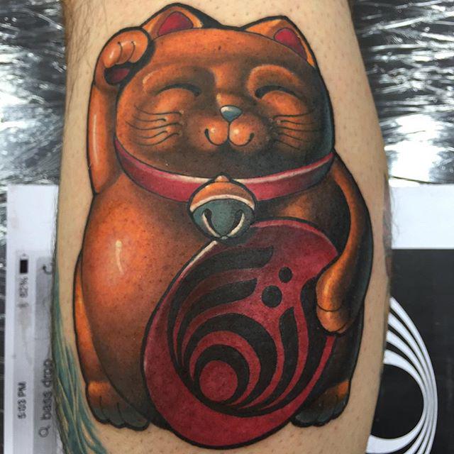 BillyWeigler's tweet photo. @bassnectar maneki-neko I did the other day. Thanks for looking! #bassnectar #basshead http://t.co/L7sQKtUZNq http://t.co/X6NcVkWkF2