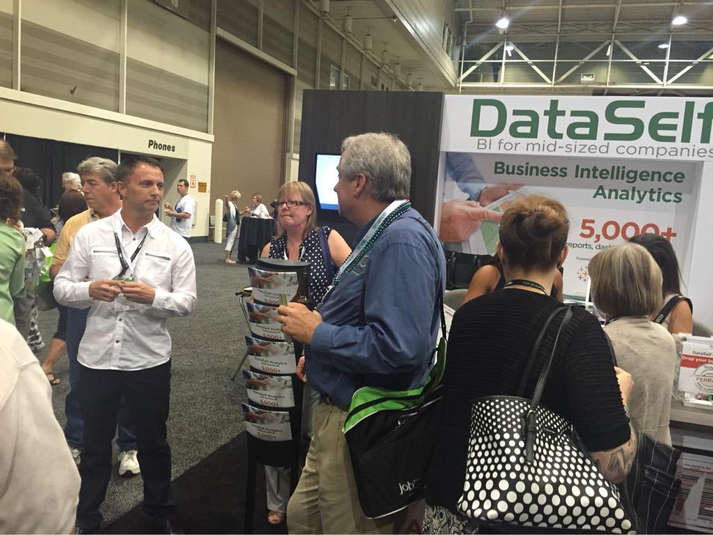 Expo Crawl Stop 5: <a href="/dataself/">DataSelf Analytics</a> #90Minds #SageSummit