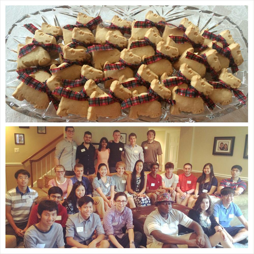 CMUOrientation's tweet photo. A shoutout goes to Shalini and Ricardo for attending the CMU welcome event in DC this past weekend! #TartanTuesday http://t.co/lxXauInol7