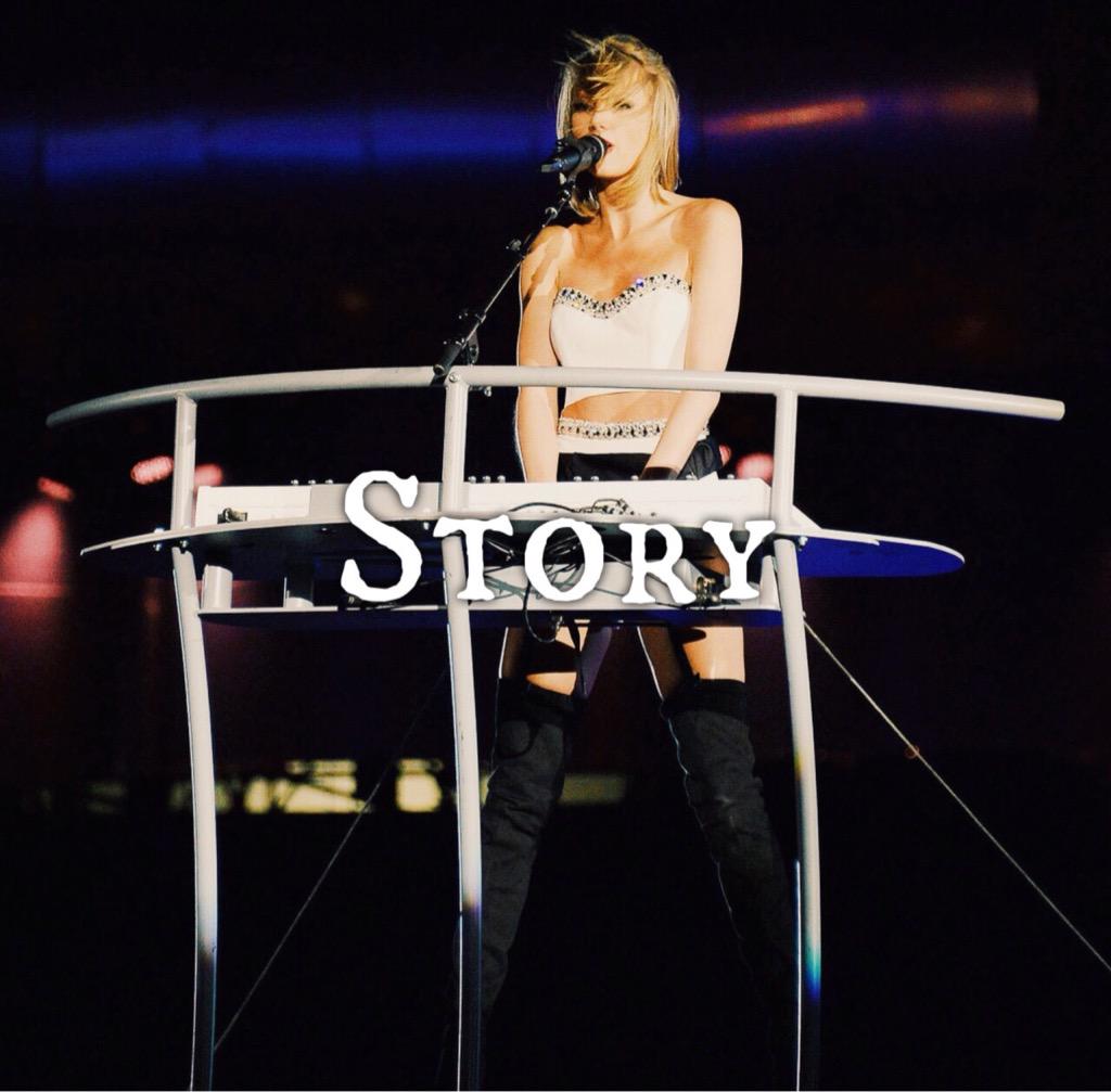 taysevolution's tweet photo. Baby just say yes. Love Story through the tours. http://t.co/NNF7fMo6iQ