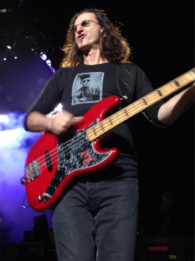 Happy Birthday to my guy Geddy Lee. Best bassist ever. Rock legend. All around cool dude.  