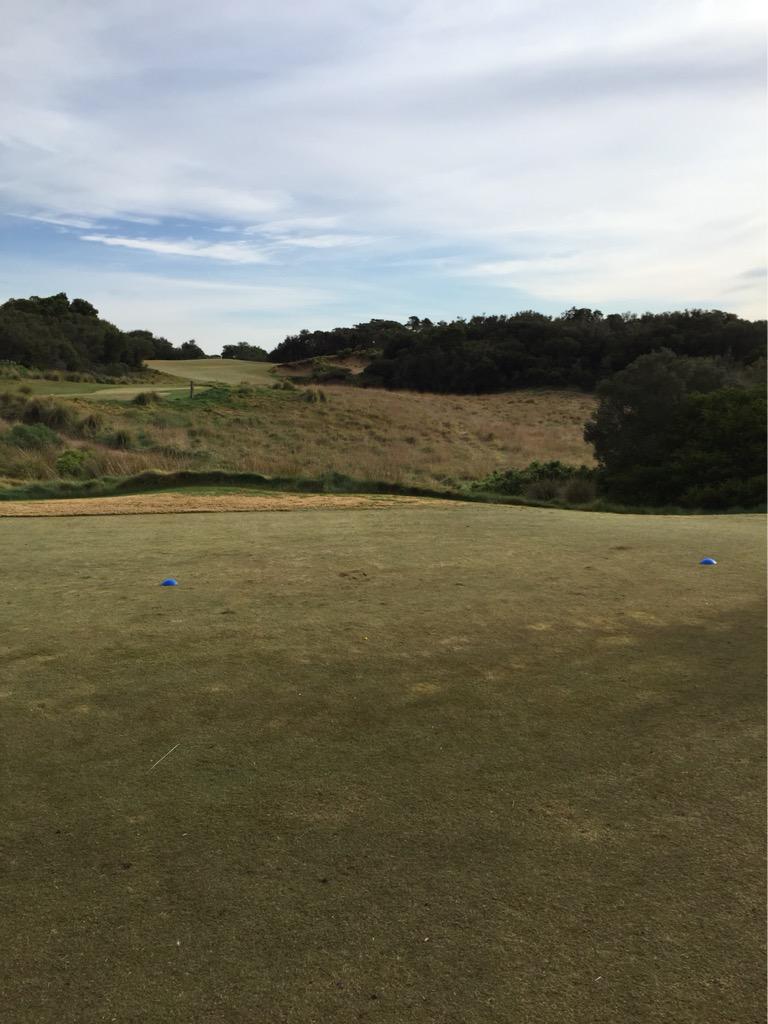 Don't ever be short at the 6th at <a href="/StAndrews_Beach/">St Andrews Beach</a> #nicedayforit