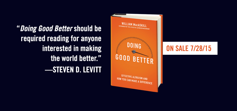 rjshade's tweet photo. I am very excited about Doing Good Better by @willmacaskill! Buy it now: http://t.co/XASVGc1oWV http://t.co/HKUFLoZcXv