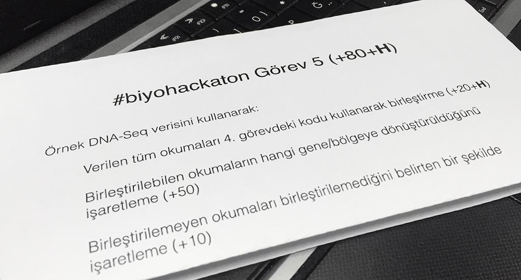 biyohackathon's tweet photo. Beşinci görev zarftan çıktı. http://t.co/t1DcFkZGIF