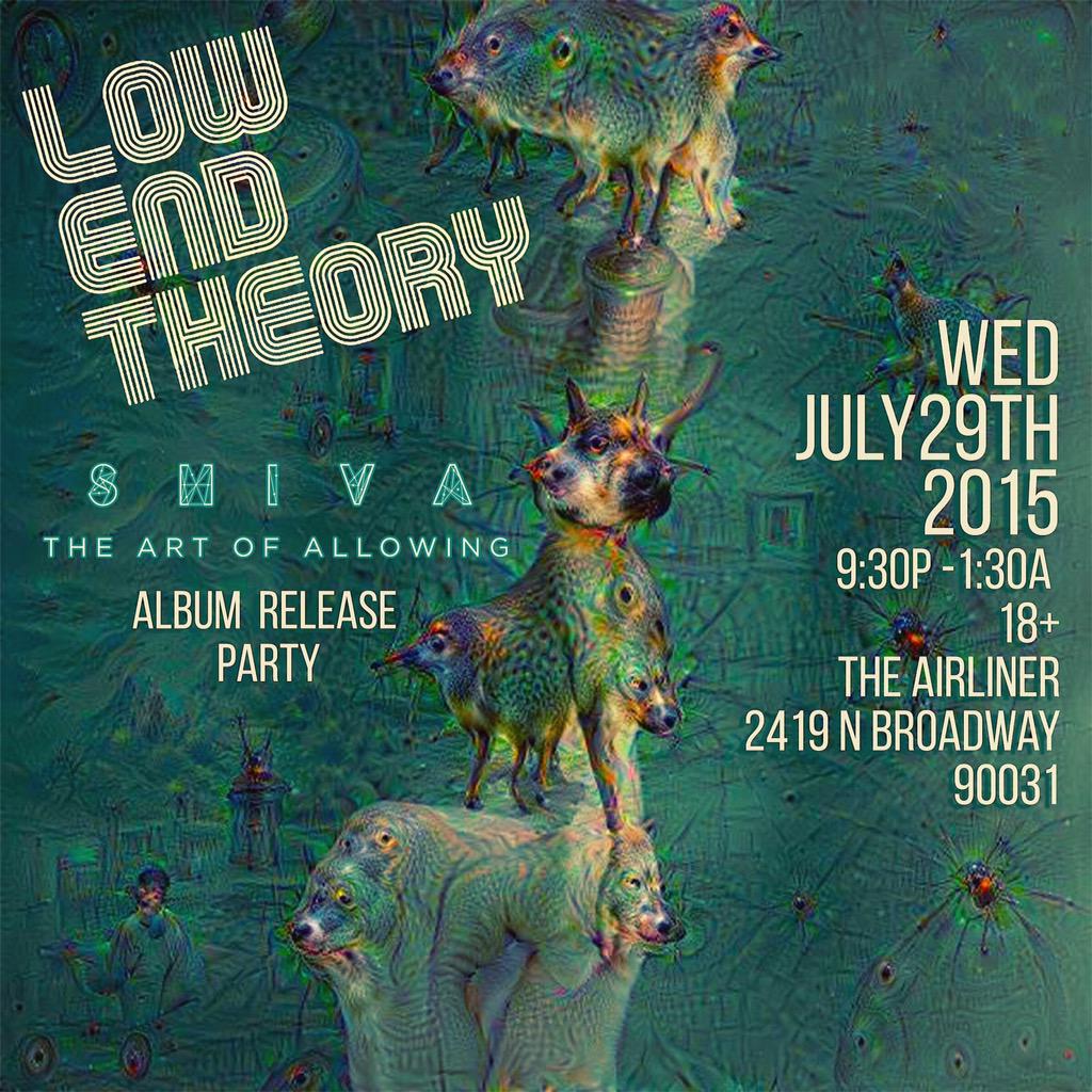 SHIVARASA_'s tweet photo. Tomorrowwww @LOWENDTHEORY 
#AlbumReleaseParty #TheArtofAllowing @ALPHAPUP http://t.co/Ugvy4KKfmb
